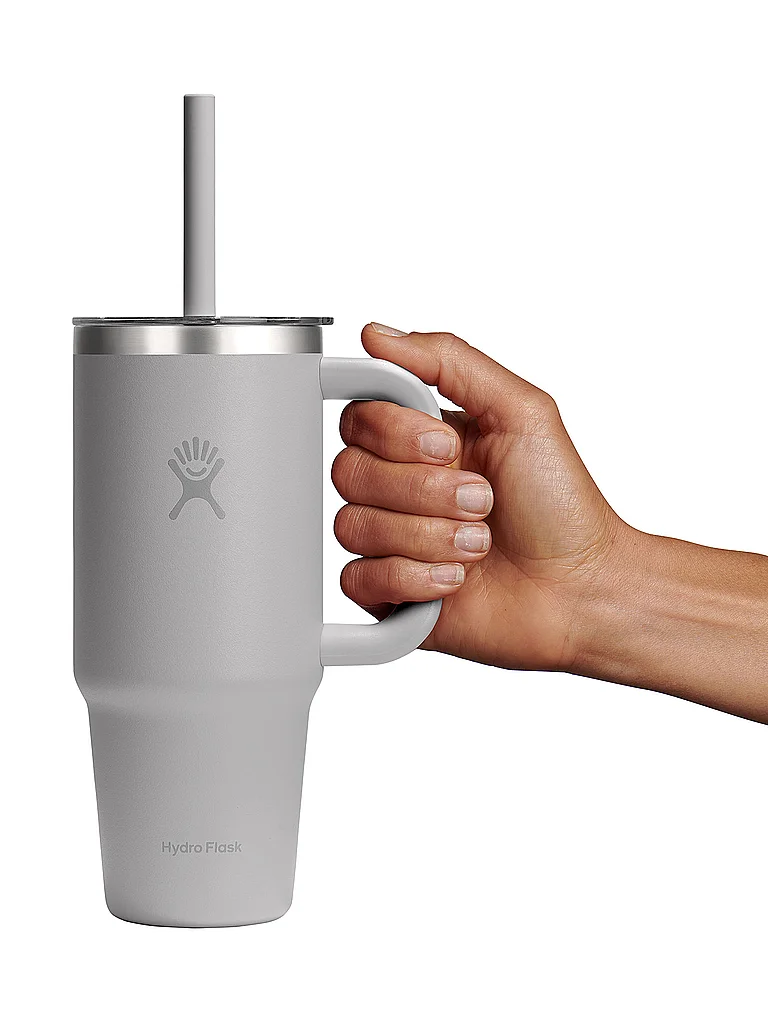 HYDRO FLASK Trinkflasche All Around™ Travel Tumbler 709ml hellgrau — Bild 3